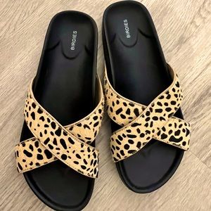 Birdies cheetah sandals
